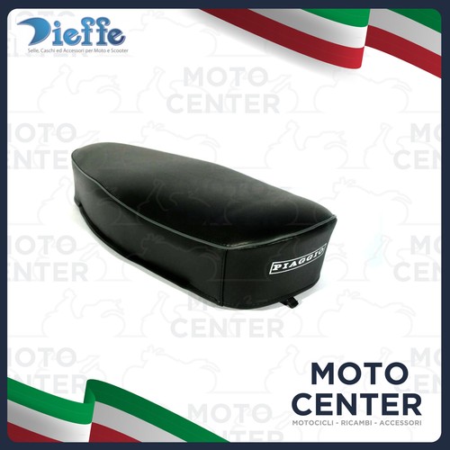 Schwarzer sattel piaggio vespa - sattel,