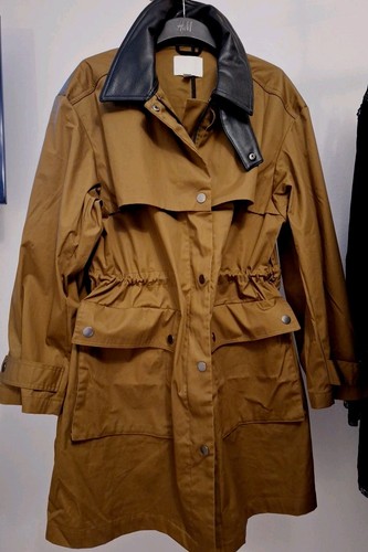 Parka jacke mantel - h&m, braun