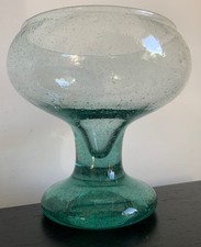 Bubble-Glas Schale auf