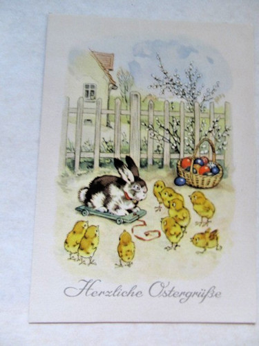 Alte fritz baumgarten - ak,