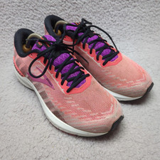 Brooks Ravenna 10 Laufschuhe Damen UK 7,5 rosa weiß Gym Turnschuhe Schnürschuhe