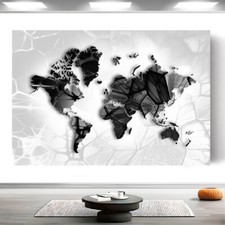 Leinwand Bilder Weltkarte