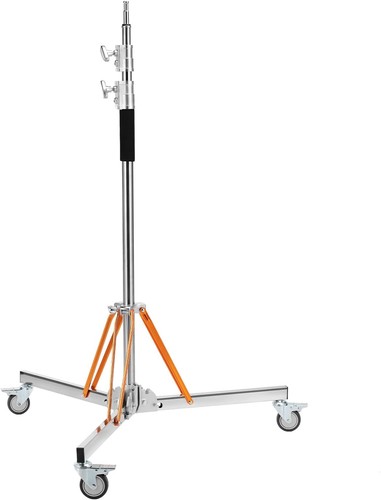 Lichtstativ edelstahl 330cm - lichtstativ,