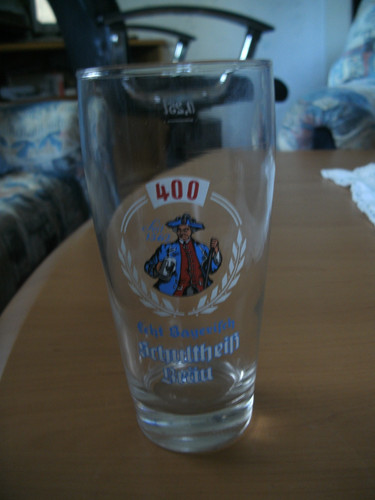 Altes bierglas ehemalige - bierglas,