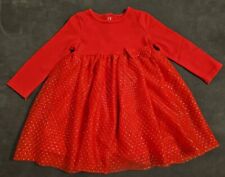 Süßes Mädchen Kleid Perfekt Für Weihnachten Gr.80