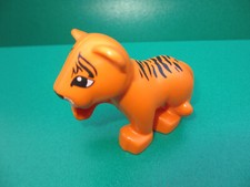 Lego 1x  Duplo Zoo Tier kleiner Tiger Löwen Baby  (280922C)