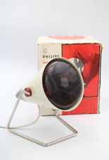 Philips Infraphil Lampe Wärmelampe Typ HP 3603 rot 50er 60er Jahre Vintage OVP