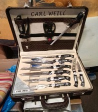 24-tlg. Messerset von Carl Weill im Koffer OVP