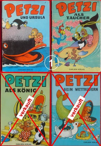 Antiquität petzi bücher - –, petzi-bücher