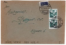 MEF a. Fernbrf. RT-Betzingen mit NOB1 19.5.49 -stuttgart