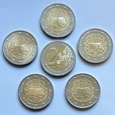 5x 2 Euro Deutschland 2007