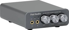 Fosi Audio K5 Pro DAC Kopfhörer Verstärker USB-C optisch koaxial Klinke Cinch