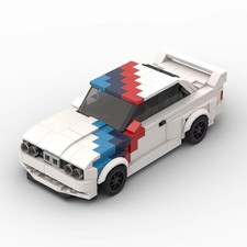 LEGO MOC BMW M3 E30 white red