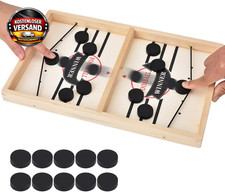 Holz tischhockey spiel set - spiel,
