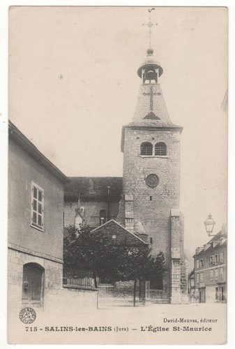 Cpa salins les bains die - cpa,