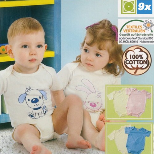 9er packung baby body bodys - 9er,