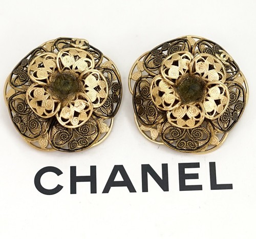Chanel logo grüne gripoix - cc,