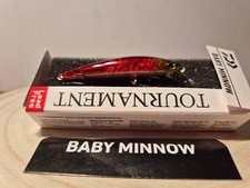 DAIWA BABY MINNOW  6cm 3,5g Laser Red Forelle Barsch Wobbler Raubfisch Köder
