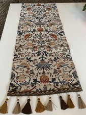 Tischläufer 33 X 140 cm Tischdecke Mit Fransen Vintage Orientalisch Neu