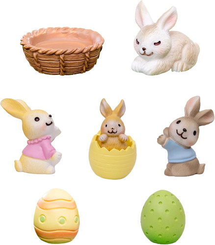 Stück mini hase figur - hase,