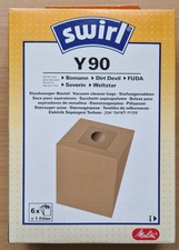 Swirl Y90 Staubsaugerbeutel - Bomann Dirt Devil FUDA Severin Weltstar