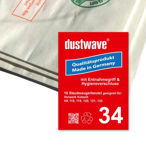 Staubsaugerbeutel passend für