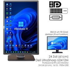 24" (61cm) DELL ULTRASHARP PROFI U2412M LED MONITOR IPS 1920x1200 16:10 MATT #1