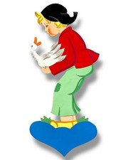 Vintage Märchen-Holzbild