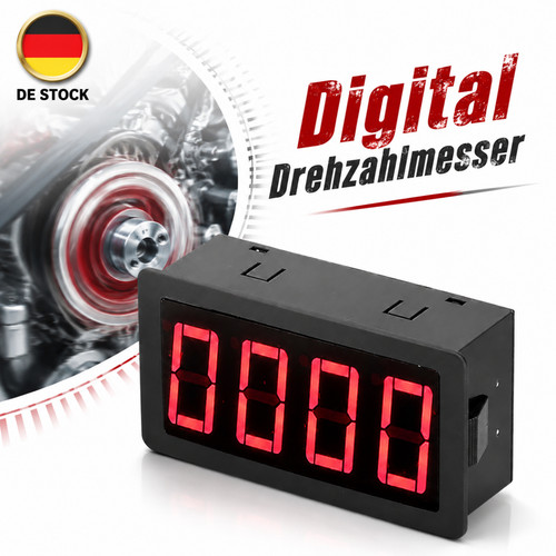 Stelliger drehzahlmesser - 4-stelliger,