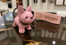 Schlüsselanhänger "Französische Bulldogge" in rosa! Hund! 