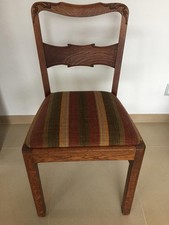 Esszimmer Stühle 6 er set Eiche massiv