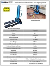 Selbstverlader Mitnahmestapler