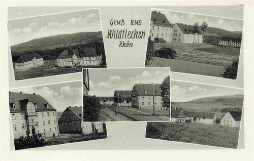 Wildflecken teilansichten - wildflecken,