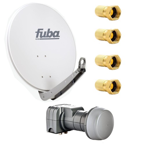 Fuba daa 650 sat - anlage, set