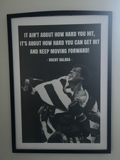 Rocky Balboa Bild mit Rahmen