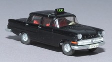 Wiking 149 5 1, TAXI - Opel Kapitän P 2,6, schwarz, gebraucht