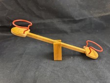 Wippe Spielplatz Holz alt