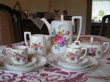 Moccaservice Rosenthal Selb Bavaria Isolde Luise Jugendstil antik