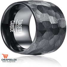 Gehämmerter Wolframring