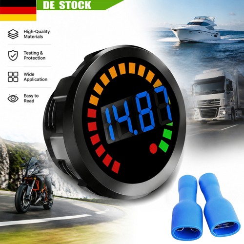 12v led voltmeter - 12v,