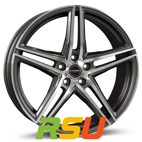 Borbet xrt graphite polished - borbet,