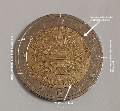 Euro münze bundesrepublik - euro,