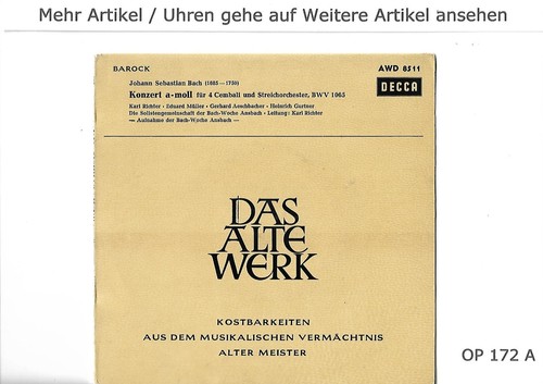 Das alte werk - 7",