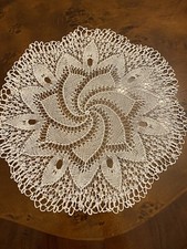 Gestrickte tischdecke - gestrickte,
