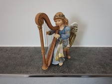 Goebel Gloria Engel mit Harfe, Flügel abgebrochen und geklebt
