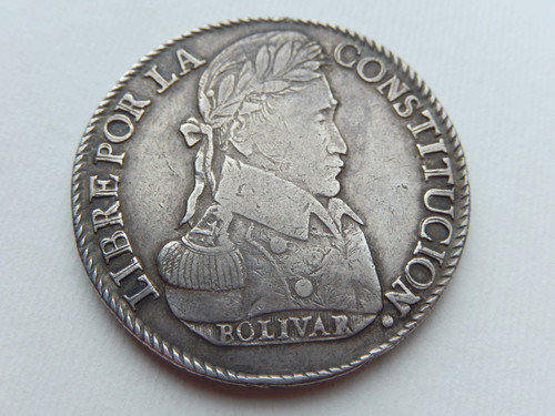 D174 bolivien silber 8 - -,