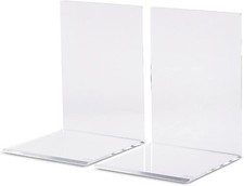 2x Buchstützen Acryl