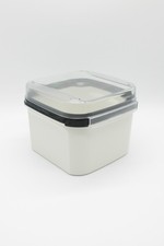 Tupperware Vorratsdose Bellevue 2,6l weiß/schwarz Gr 2 Behälter Box Aufbewahrung