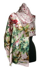 Schal Tuch Seide 100% mulberry