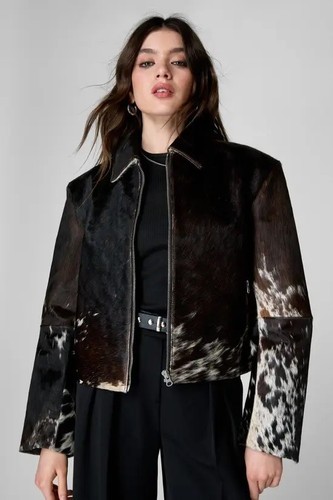 Echtes rindsleder lederjacke - echtes,